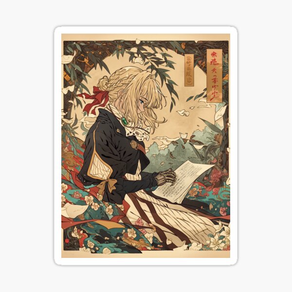 Item preview, Traditional Violet Evergarden designed and sold by SchellStation.