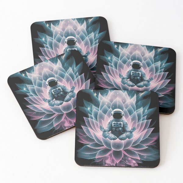 Item preview, Cosmic Lotus Astronaut designed and sold by RedTamah.