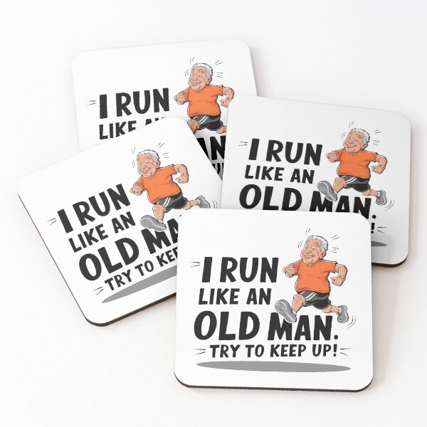 Item preview, Run Like An Old Man! designed and sold by Black Sands Art.