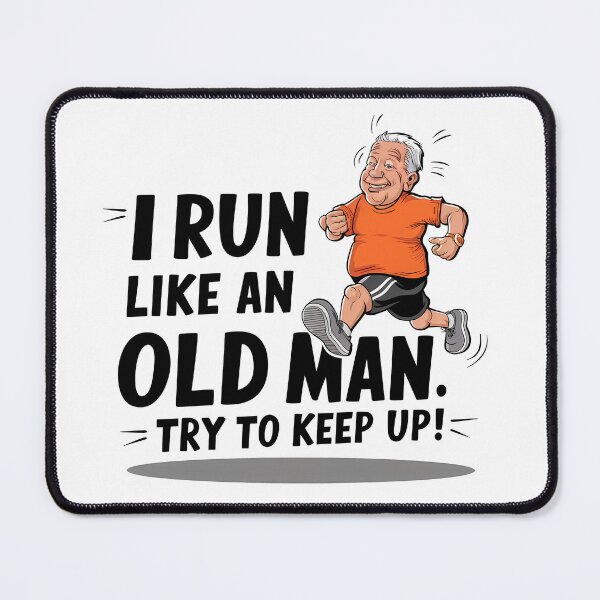 Item preview, Run Like An Old Man! designed and sold by Black Sands Art.