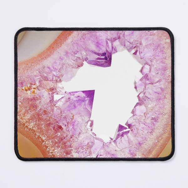 Item preview, Yellow & Purple Agate Druzy designed and sold by TheQuarry.