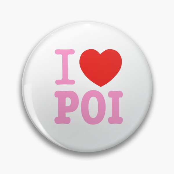 Item preview, I Heart POI  designed and sold by speechstickers.