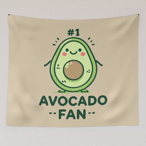 Item preview, #1 Avocado Fan designed and sold by plantlady-shop.