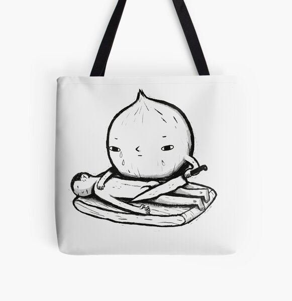 onion role reversal All Over Print Tote Bag