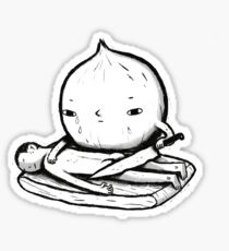 onion role reversal Sticker