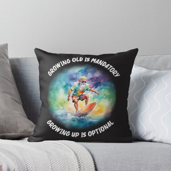 Item preview, growing old is mandatory, growing up is optional designed and sold by tlp21.