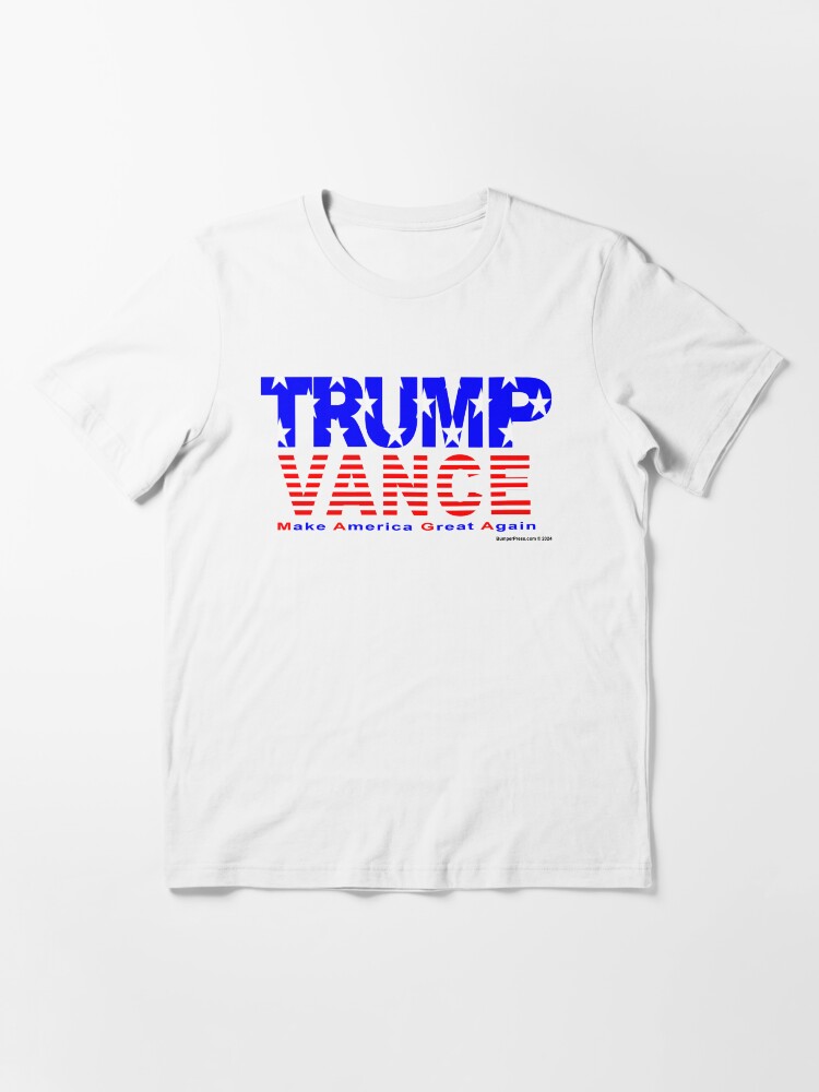 Thumbnail 3 of 7, Essential T-Shirt, Trump - Vance designed and sold by ayemagine.
