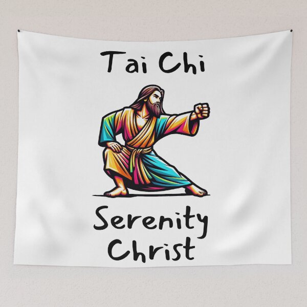 Item preview, Tai Chi Jesus designed and sold by DivineMovement.