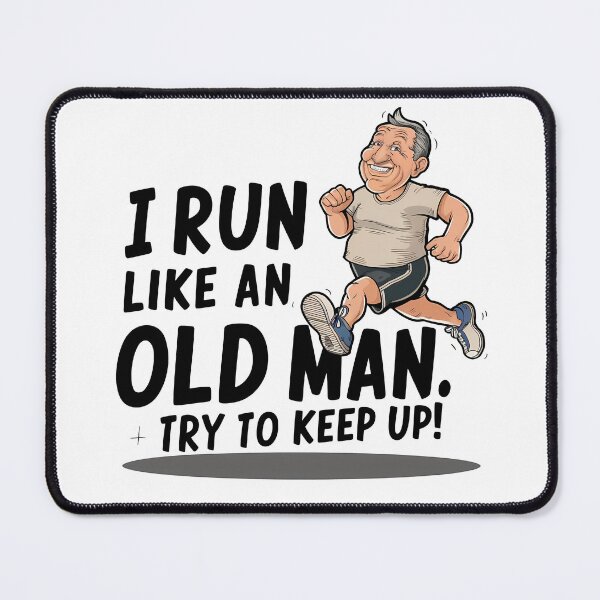 Item preview, Run Like An Old Man! designed and sold by Black Sands Art.