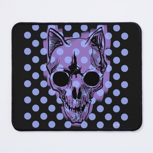 Item preview, Skull Gato  (purple) designed and sold by Rafael Rangel.