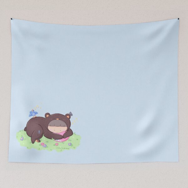 Item preview, Sleepy bear designed and sold by DollieDoodleShop.