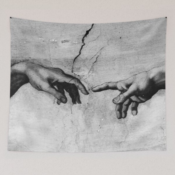 Item preview, Adam, God, touch and life. designed and sold by jamiestarr.