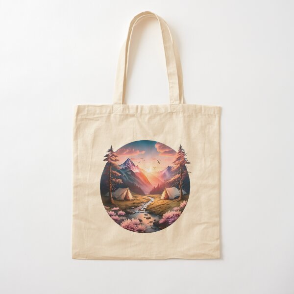 Item preview, Watercolor Sunrise in the Mountains  designed and sold by ChillArtVibe.