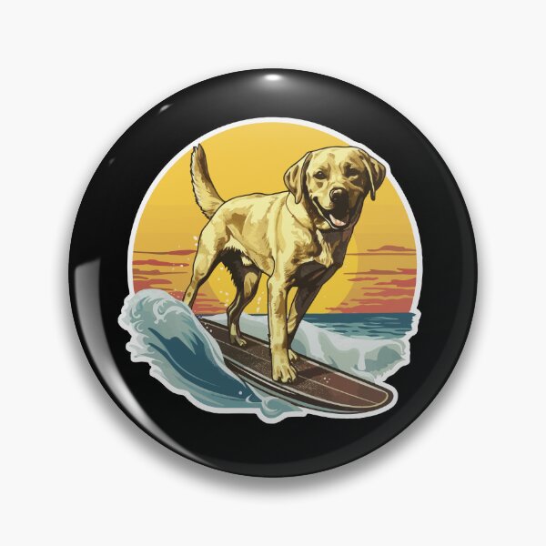 Item preview, Surfing Yellow Lab designed and sold by VelvetRoom.