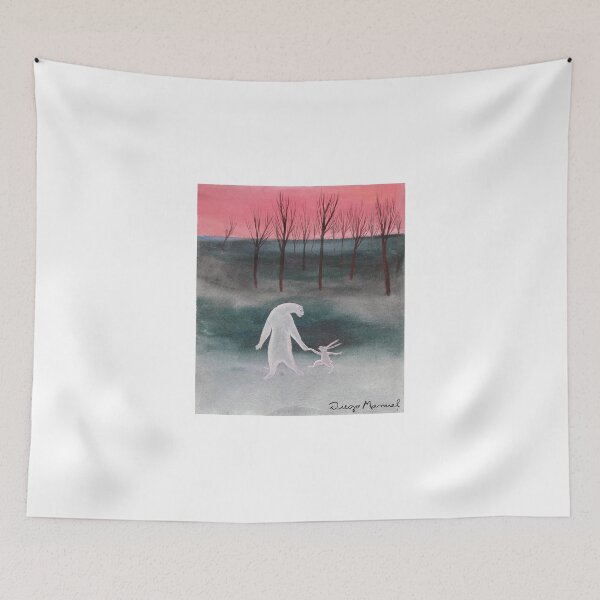 Item preview, The polar bear and the rabbit designed and sold by Diego Manuel Rodriguez.