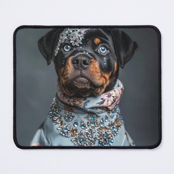 Item preview, Jewelled Rottweiler designed and sold by Nocturne Paws.