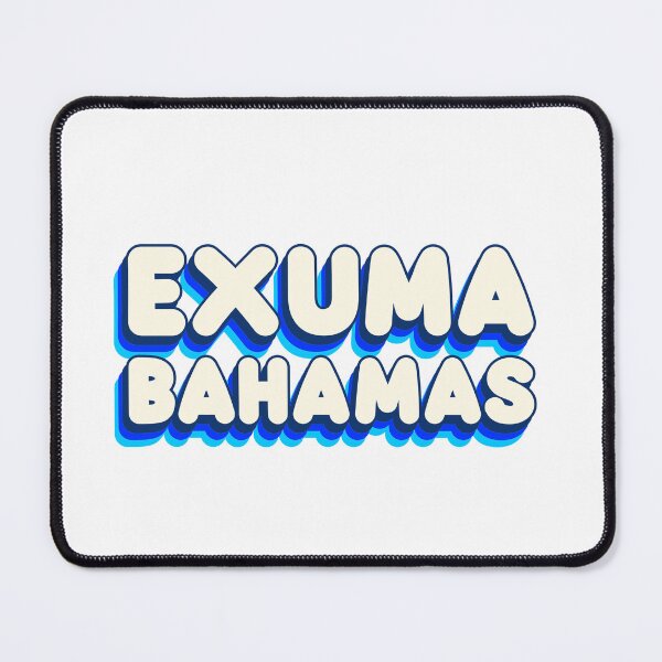 Item preview, Exuma Bahamas (Blue) designed and sold by Whackadoodletee.