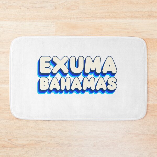 Item preview, Exuma Bahamas (Blue) designed and sold by Whackadoodletee.