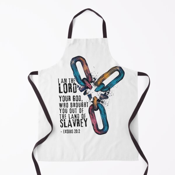 Item preview, I AM the Lord Your God Who Brought You Out of the Land of Slavery, Exodus 20:2 designed and sold by Faithloveshop.