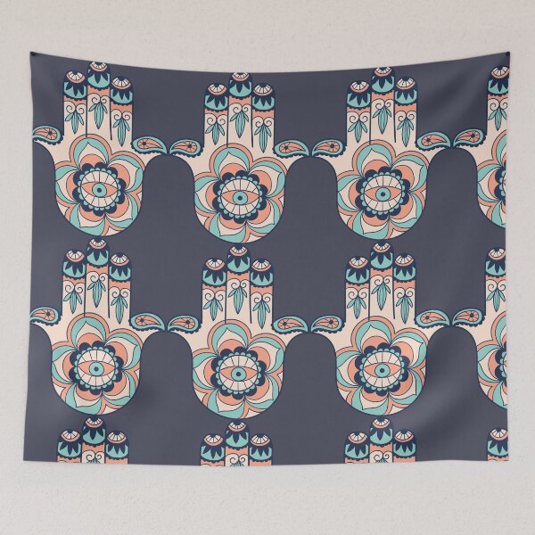 Item preview, Hand of Fatima with an Eye in the Palm Hamsa designed and sold by tanabe.