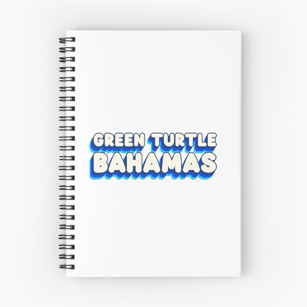 Item preview, Green Turtle Bahamas (Blue) designed and sold by Whackadoodletee.