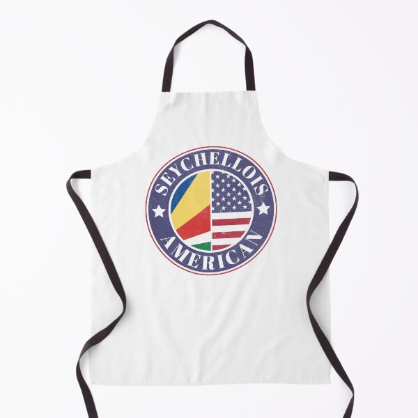 Item preview, Proud Seychellois-American Badge - Seychelles Flag designed and sold by chrisrivait.