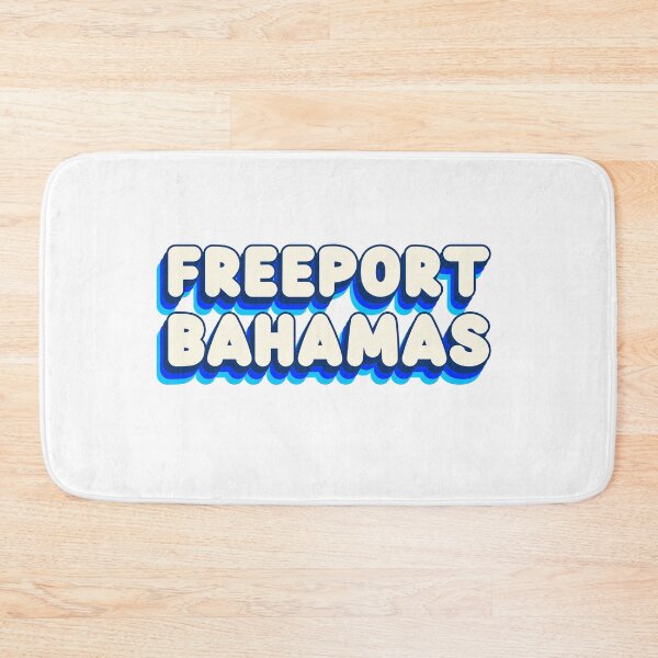 Item preview, Freeport Bahamas (Blue) designed and sold by Whackadoodletee.