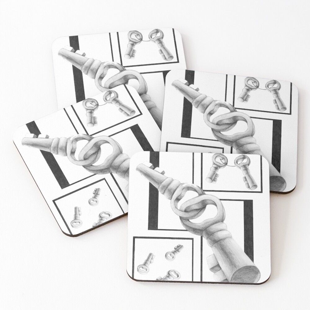 Item preview, Coasters (Set of 4) designed and sold by aceoflemons.
