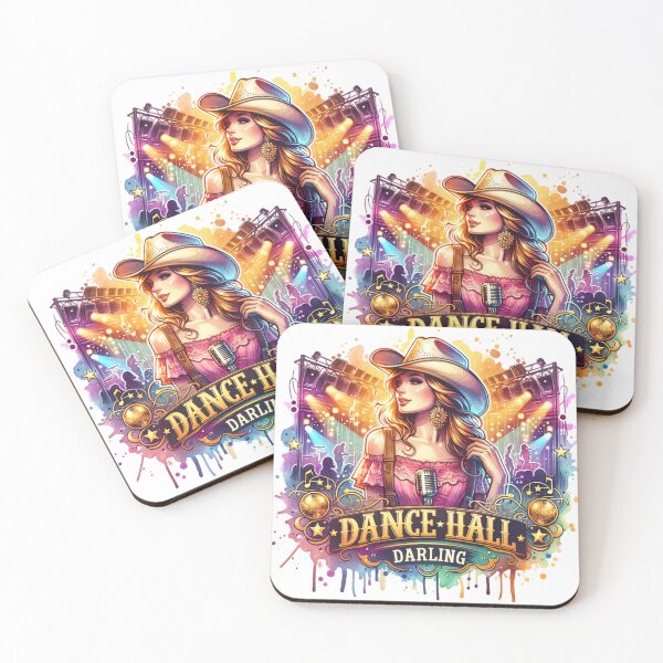 Item preview, Country Cowgirl Hustle Spirit- Dance Hall Darling: Tshirt, Mugs, Stickers & More designed and sold by artedigital99.