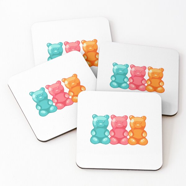 Item preview, Tricolor Gummy Bears designed and sold by yodaearzclub.
