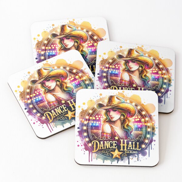 Item preview, Country Cowgirl Hustle Spirit- Dance Hall Darling: Tshirt, Mugs, Stickers & More designed and sold by artedigital99.