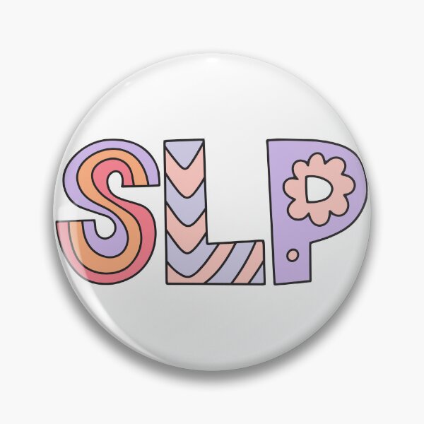 Item preview, SLP I Speech Language Pathologist l Colorful designed and sold by GabbyC03.