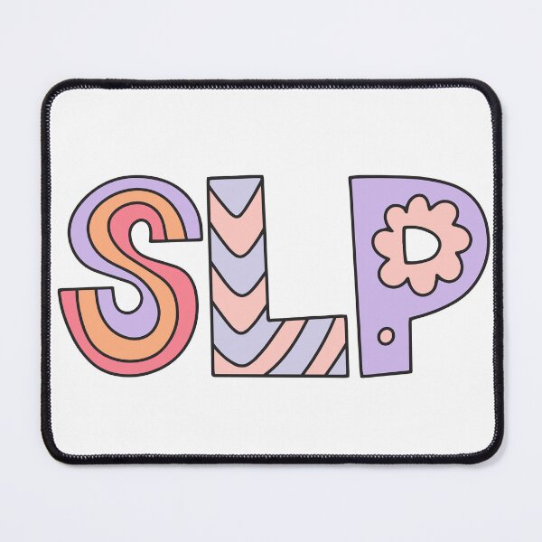 Item preview, SLP I Speech Language Pathologist l Colorful designed and sold by GabbyC03.
