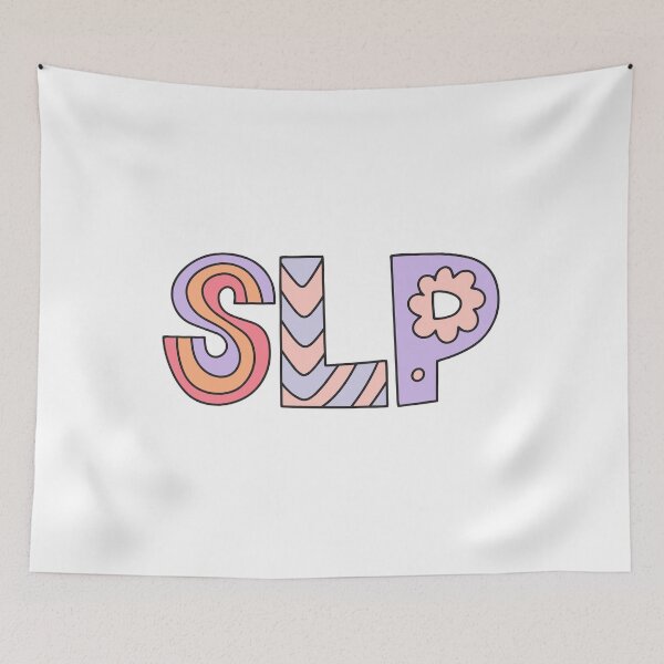 Item preview, SLP I Speech Language Pathologist l Colorful designed and sold by GabbyC03.