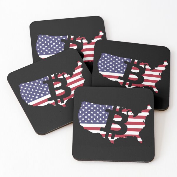 Artikelvorschau, Bitcoin USA Flagge Amerika Flagge BTC Münze Krypto Händler Hodl Moon Future Freedom Geschenk entworfen und verkauft von farhanhafeez.