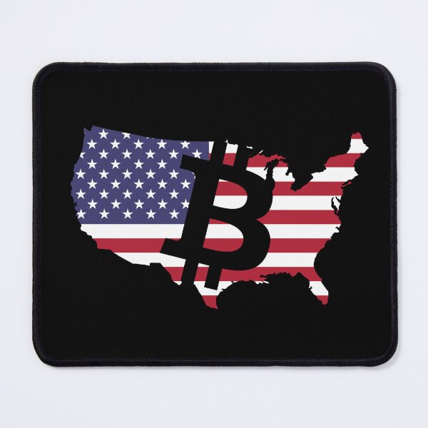 Item preview, Bitcoin USA Flag America Flag BTC Coin Crypto Trader Hodl Moon Future Freedom Gift designed and sold by farhanhafeez.