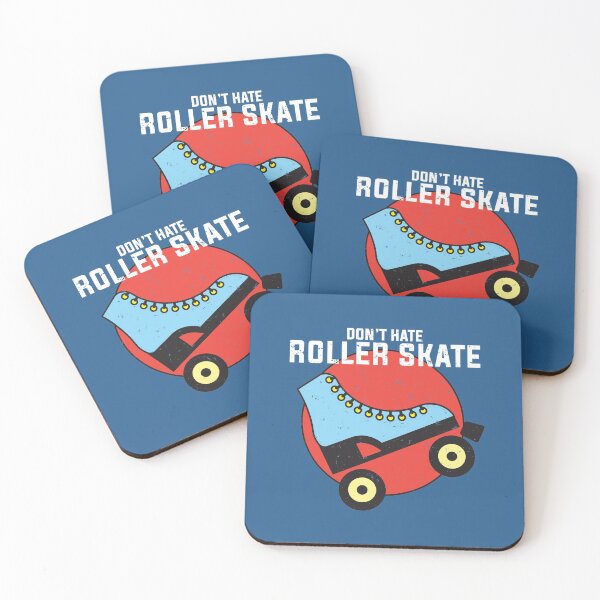Item preview, Don't hate, Roller Skate Rollerskating lover design designed and sold by Lightfield.
