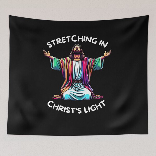 Item preview, Stretching with Jesus designed and sold by DivineMovement.