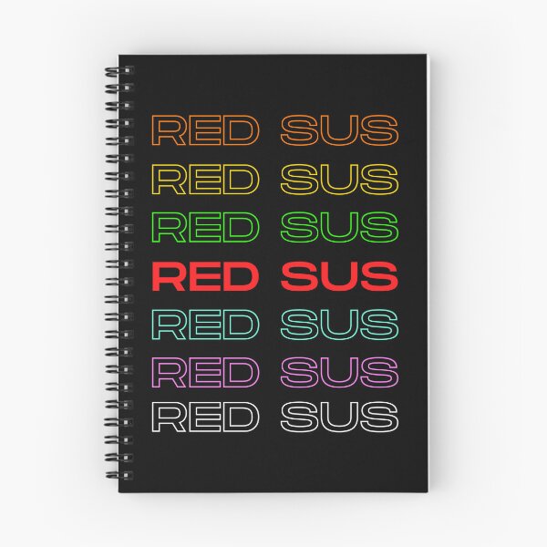 Item preview, Red Sus - Red is Sus - Red Kinda Sus Gamer Gift Gaming Meme designed and sold by farhanhafeez.