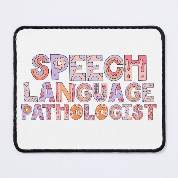 Item preview, Speech Language Pathologist l Colorful designed and sold by GabbyC03.