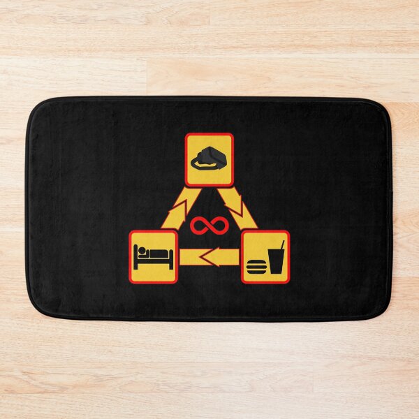 Item preview, Virtual Reality - VR Player Gamer Eat Sleep VR Gaming Repeat designed and sold by farhanhafeez.