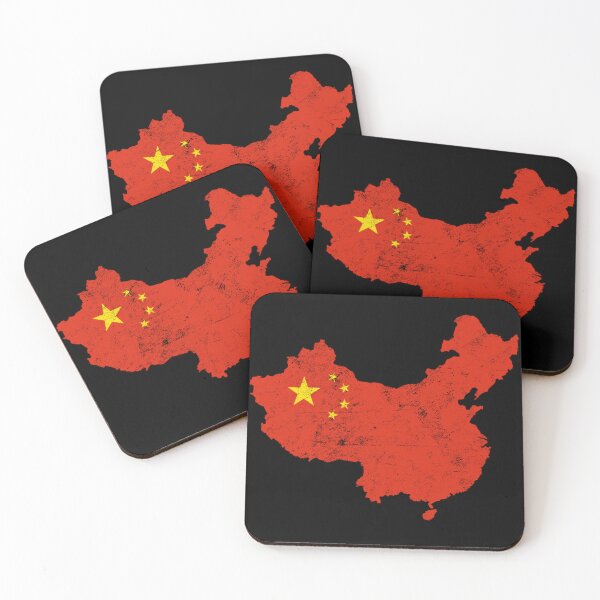 Item preview, China Flag design distressed vintage designed and sold by farhanhafeez.