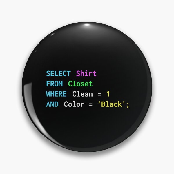 Item preview, Funny SQL design for sql programmers, DBA, database admins designed and sold by farhanhafeez.