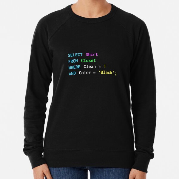 Item preview, Funny SQL design for sql programmers, DBA, database admins designed and sold by farhanhafeez.
