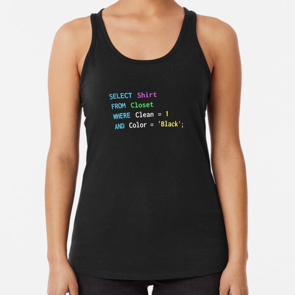 Item preview, Funny SQL design for sql programmers, DBA, database admins designed and sold by farhanhafeez.