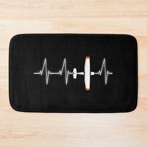 Item preview, Pilot Airplane Heartbeat Aeroplane Pilot Birthday Gift design designed and sold by farhanhafeez.