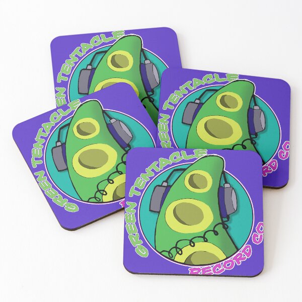 Item preview, Green Tentacle Record Co designed and sold by Bunkyard.