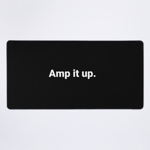 Item preview, Amp it up. designed and sold by Text-based T-Shirts and Gifts.