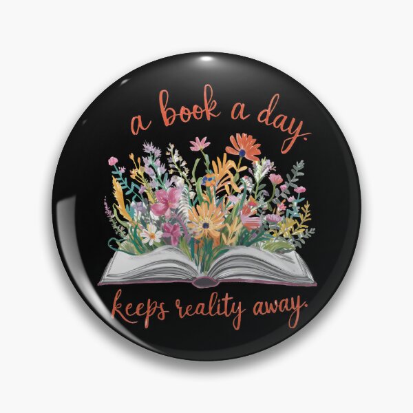 Item preview, A Book A Day Keeps Reality Away designed and sold by ArtfulEnigma.