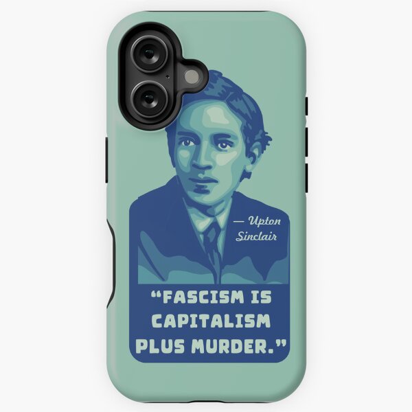 Item preview, Porträt und Zitat von Upton Sinclair designed and sold by Unhinged Heather.
